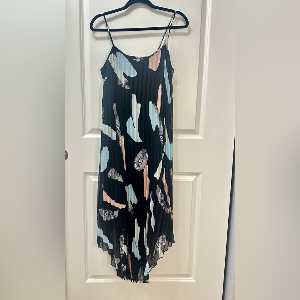 Bar III pleated midi dress